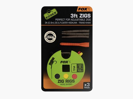 LIGNE FOX ZIG RIGS 3FT (0.9M)