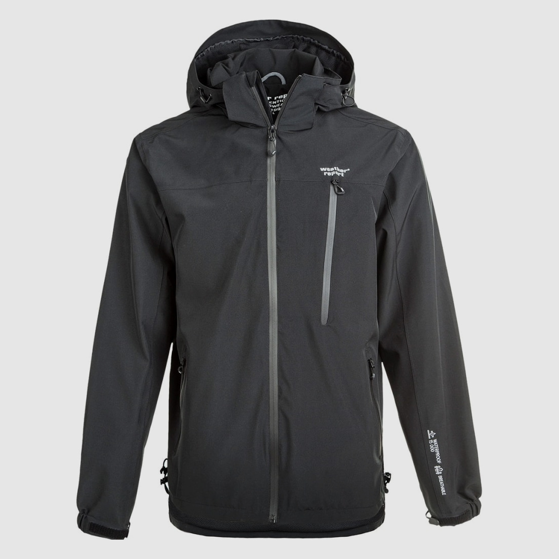 Weather Report Delton Jacke W-Pro Schwarz Herren XL