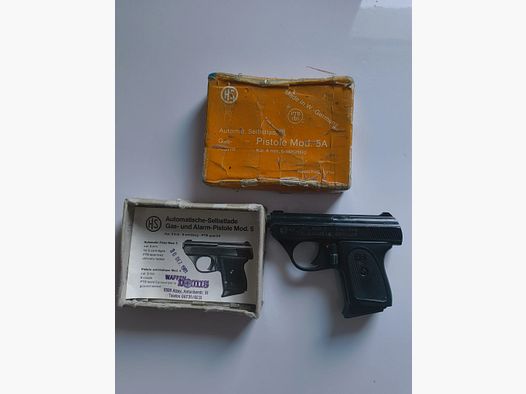 Schreckschuss Pistole Herbert Schmidt Ostheim Mod a 5