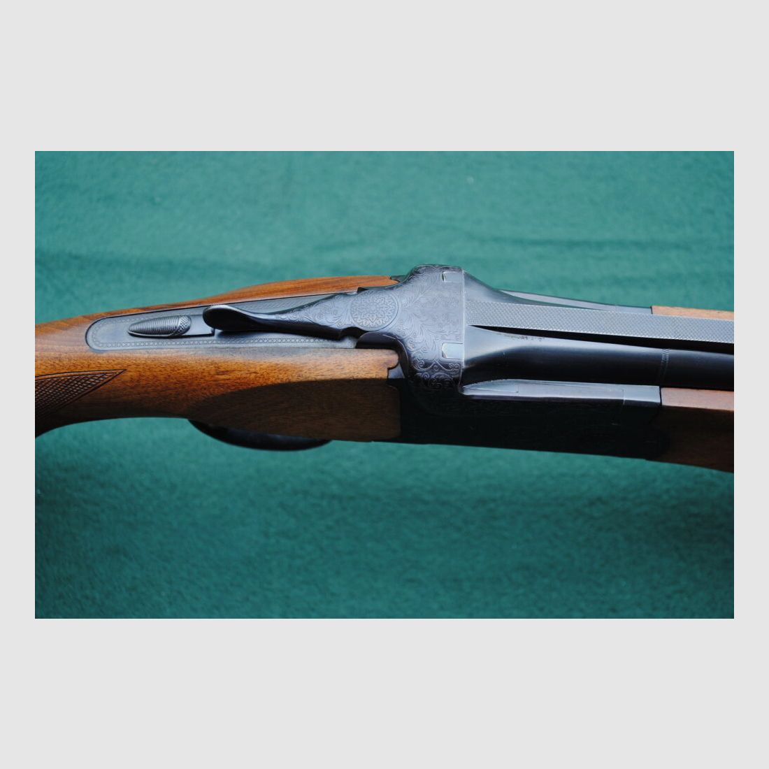 Bockdoppelflinte, SKB Arms Co, Japan, Modell 500, Einabzug
