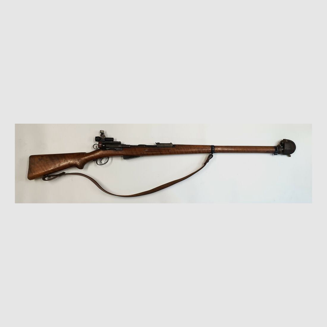 Waffenfabrik Bern Repetierbüchse Waffenfabrik Bern Gewehr IG1911 Kaliber 7,5x55swiss komplett nummerngleich + Diopter