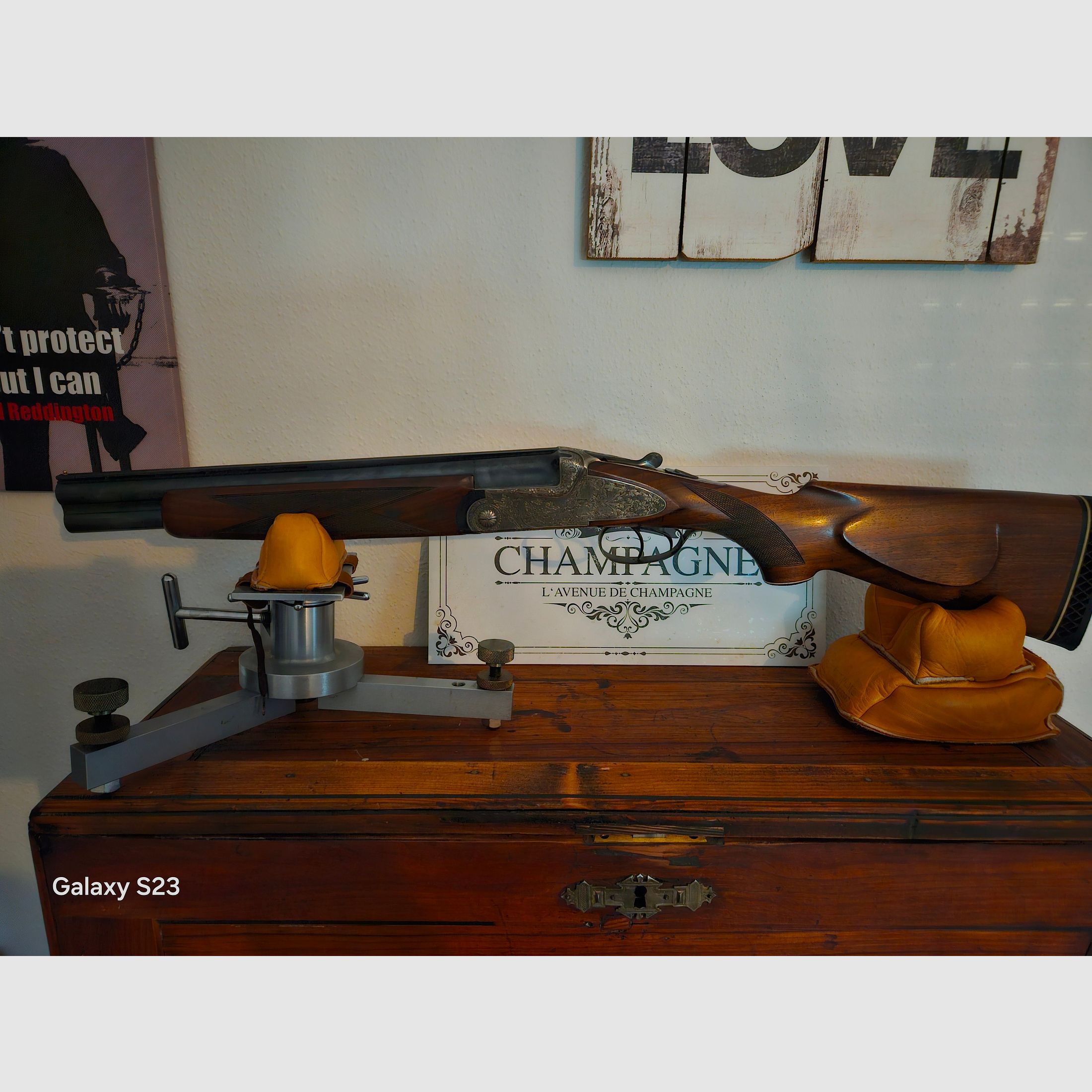 12 shortened double-barrel shotgun / proof new etc. - also trade for watch