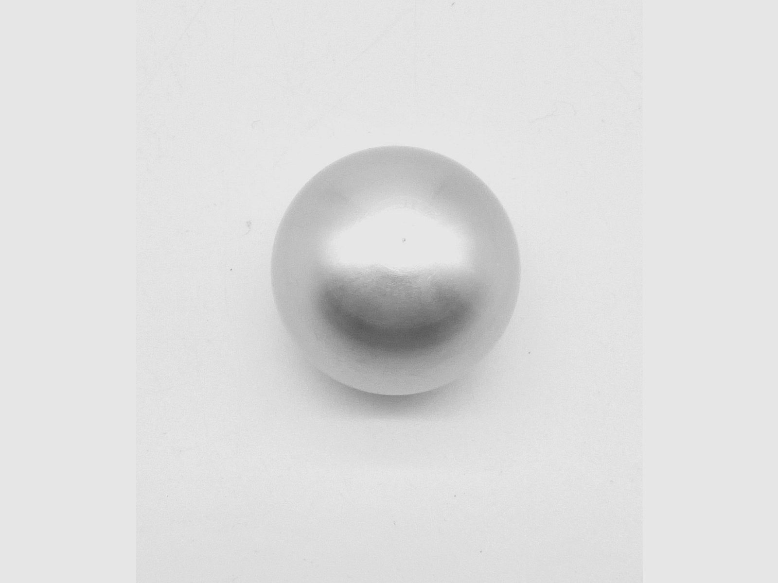 Kammergriffkugel KG-M6-22-A-SI standard 22 mm M6 Gewinde silber eloxiert