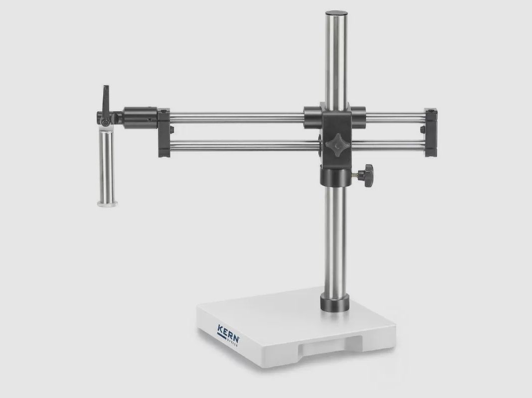 Stereomikroskopständer (Universal) Kugellager Doppelarm, Bild 1 von 3