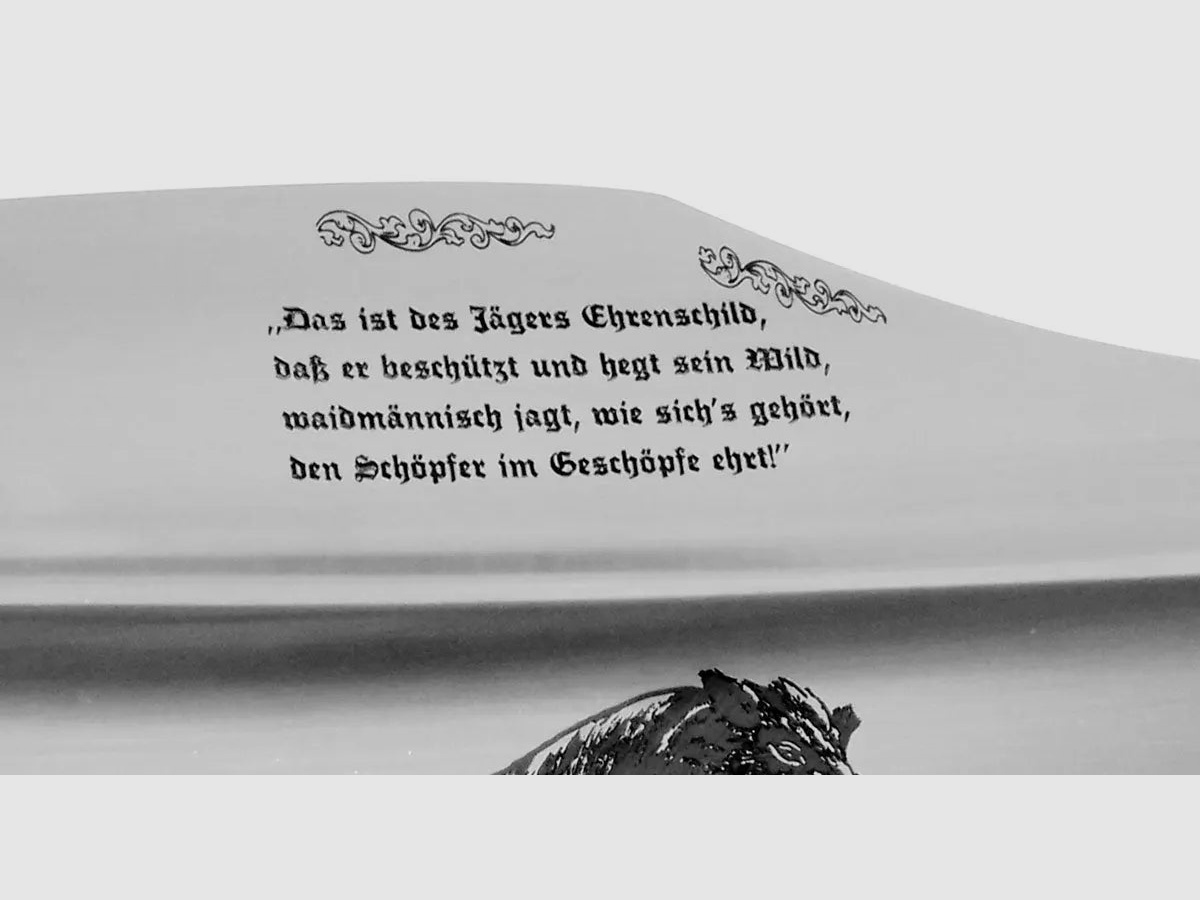 PUMA Saufeder-Spitze mit Gravur, limitiert auf weltweit 50 Stück