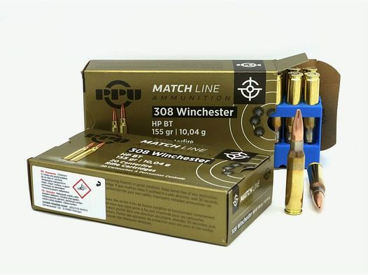 PPU PRVI Partizan (PPU) 155gr HP/BT Match ( 100 Stk )