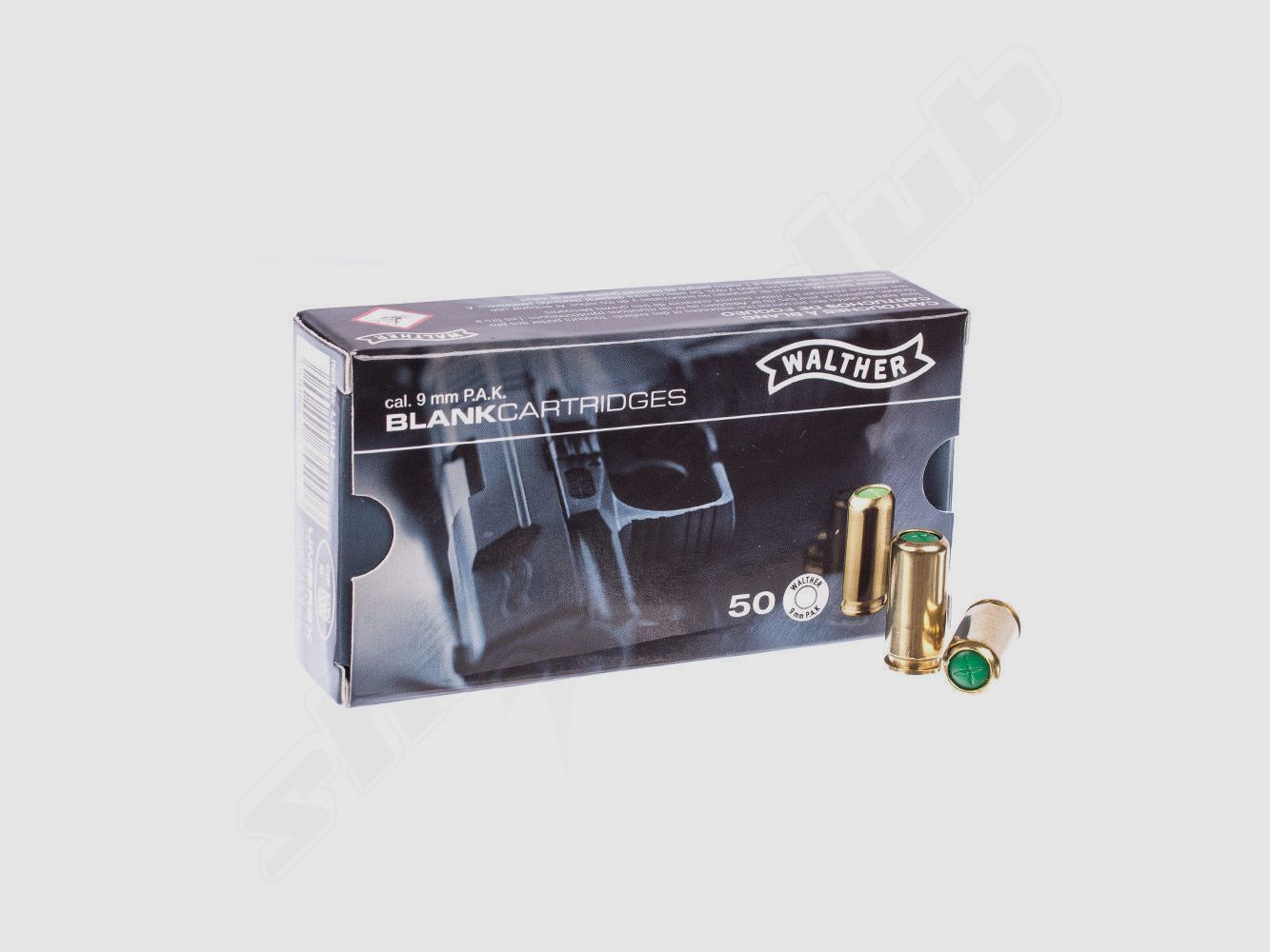 9mm PAK Platzpatronen Set Umarex Victory Perfecta Titan Walther