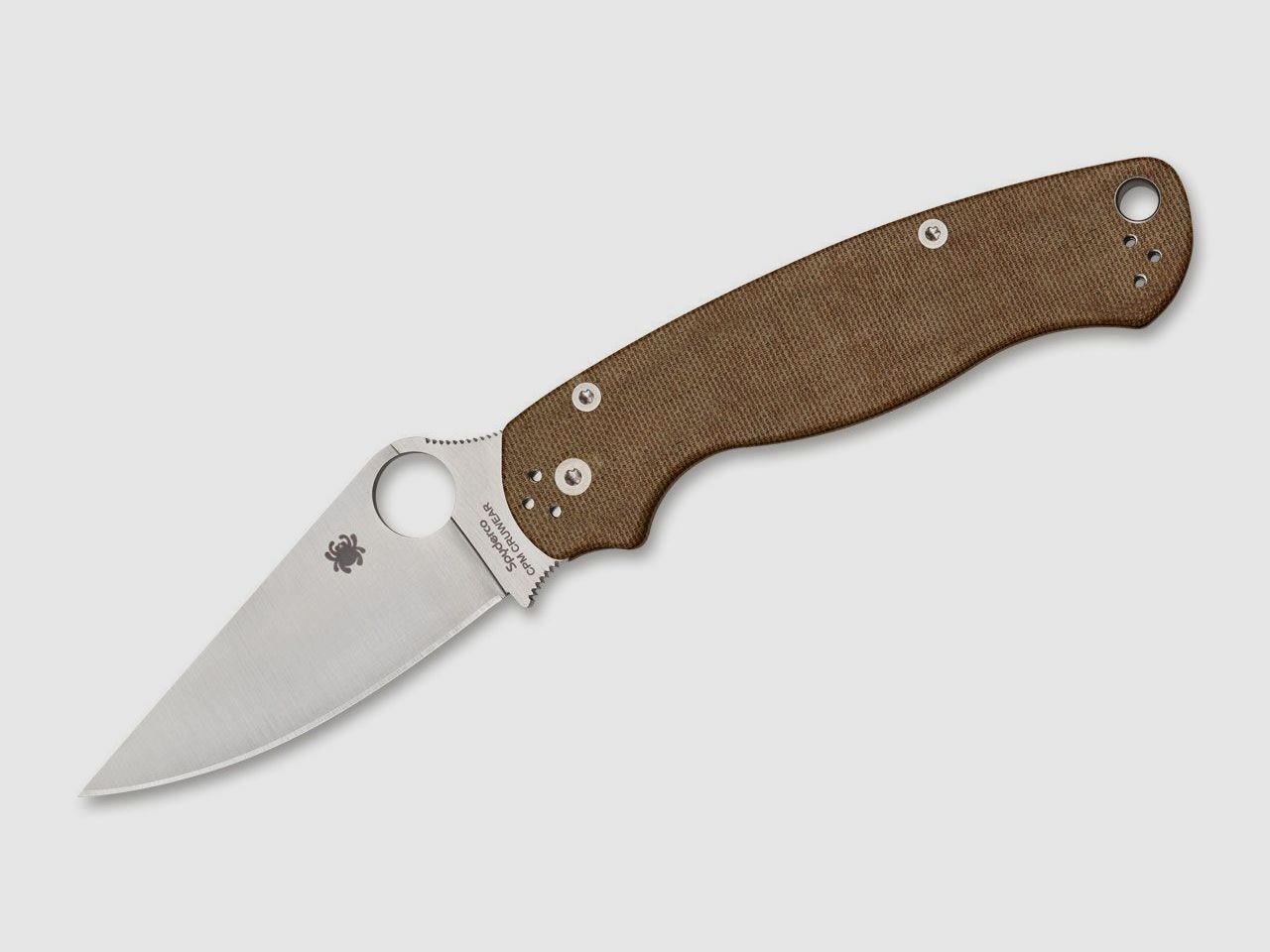 Taschenmesser Para Military 2 Brown Micarta CruWear