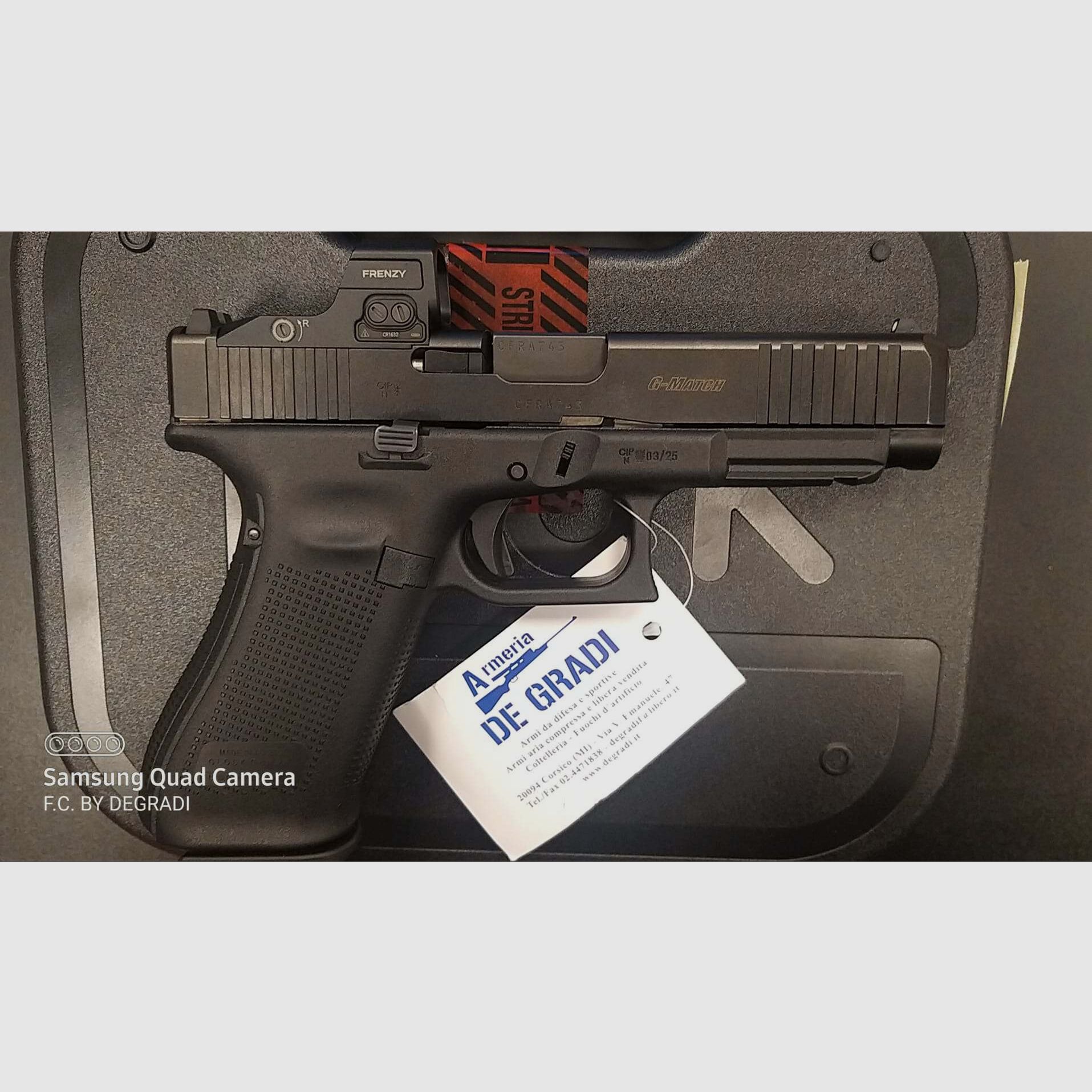 VECTOR OPTICS FRENZY 1X16X21 FOR GLOCK MOS, immagine 2 di 3