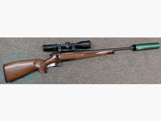 Rößler Signatur Luxus mit SD Hausken und ZF Leica Fortis 2-12x50i .308Win, eingeschossen