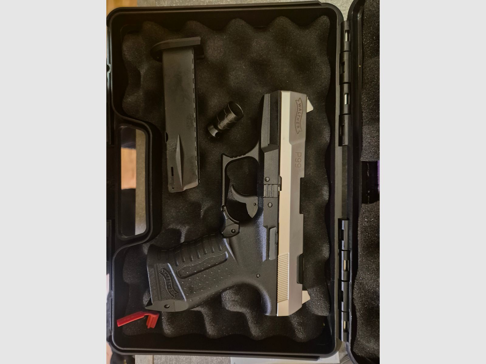 For sale Walther P99 Bicolor 9 mm P.A.K.