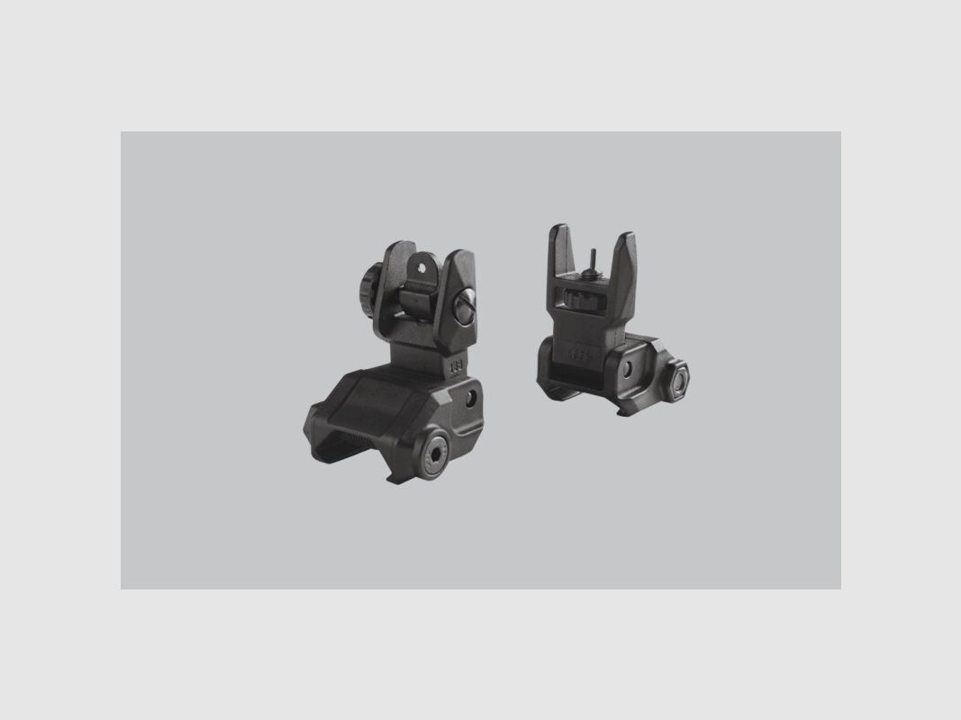 AR15 Low Profile Flip up Set