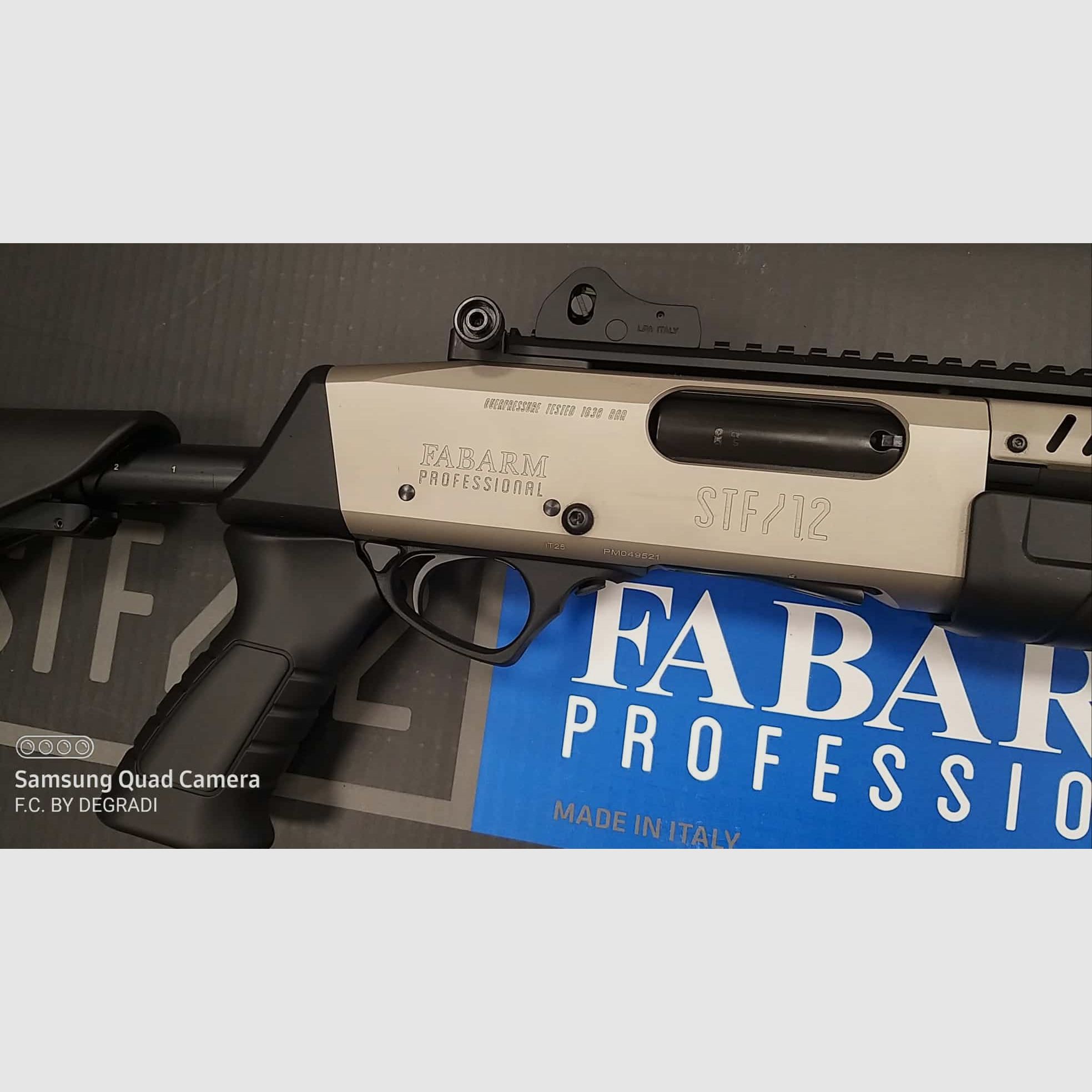 FABARM STF 12 NICKEL TELESCOPIC 12GA, image 3 of 4