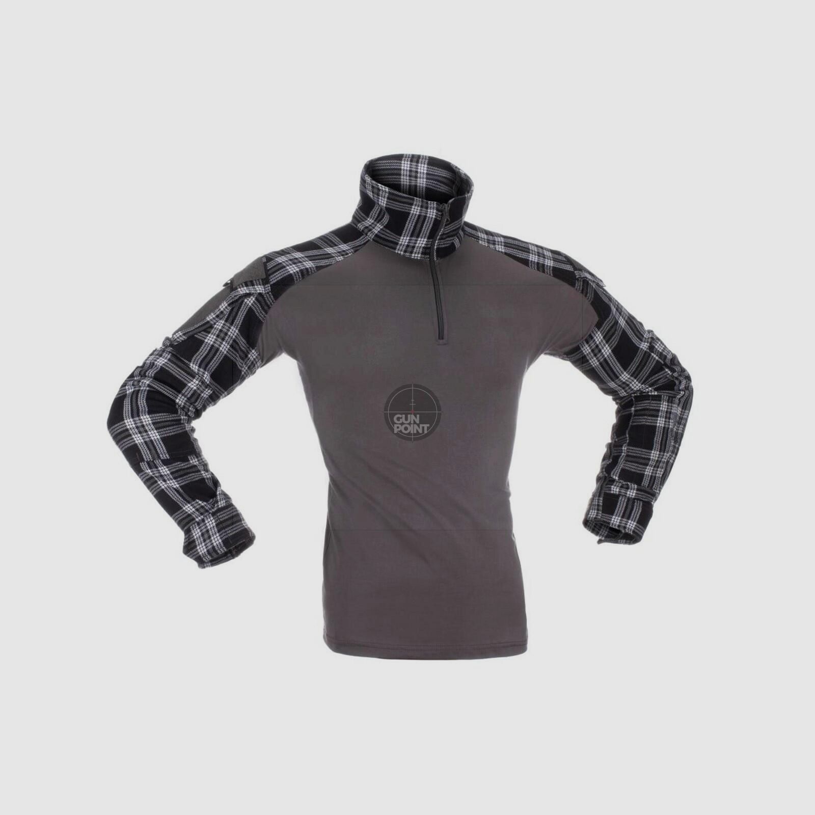 Invader Gear Flannel Combat Shirt-Schwarz-L