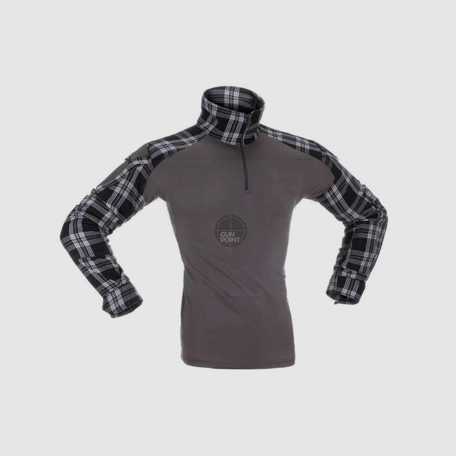 Invader Gear Flannel Combat Shirt-Schwarz-L