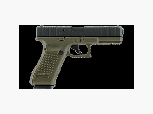 Glock 17 Gen5 - Metalen Slide, Co2 GBB - Battlefield Green | UMAREX