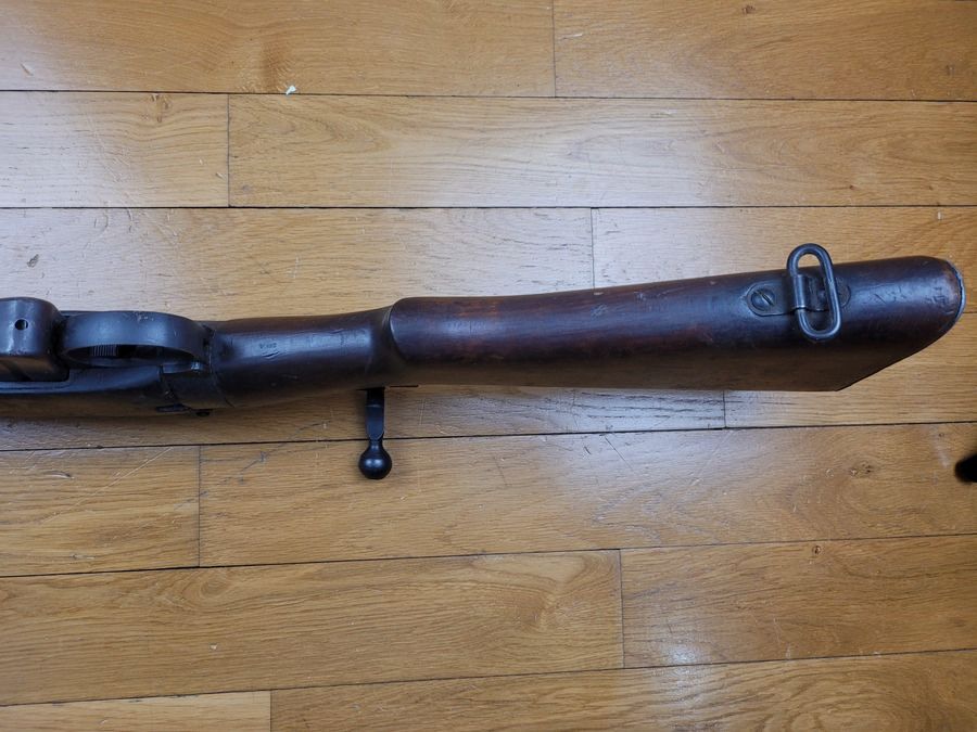 Gutes Gewehr Lee-Enfield N°4 MKI – 303 British – 10 Schuss – Fazakerley – Monomatrikularwaffe mit Verschlussmagazin – 1943 – TBE, Bild 13 von 20