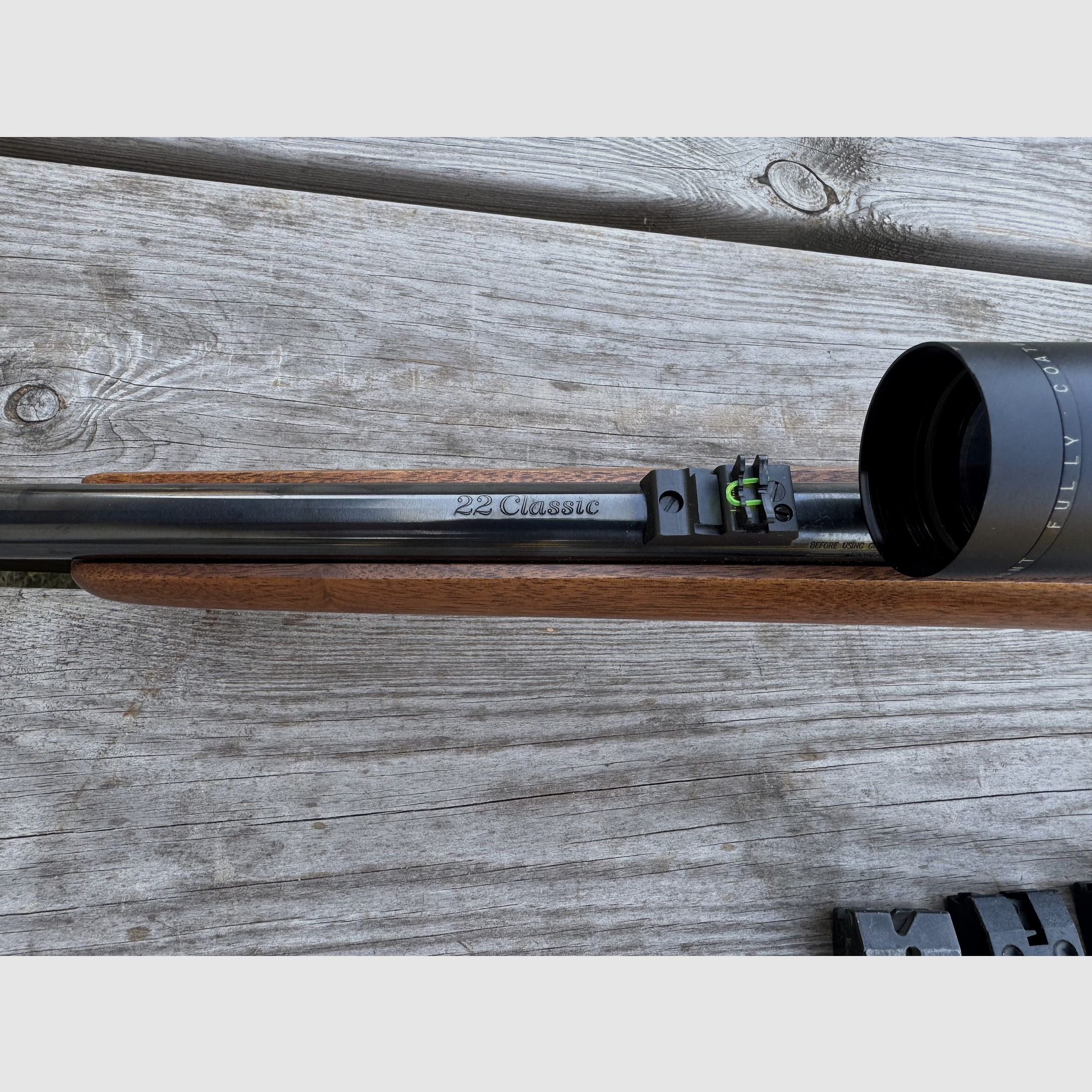 Semi-automatic Thompson Center Arms .22lfB Classic, as new