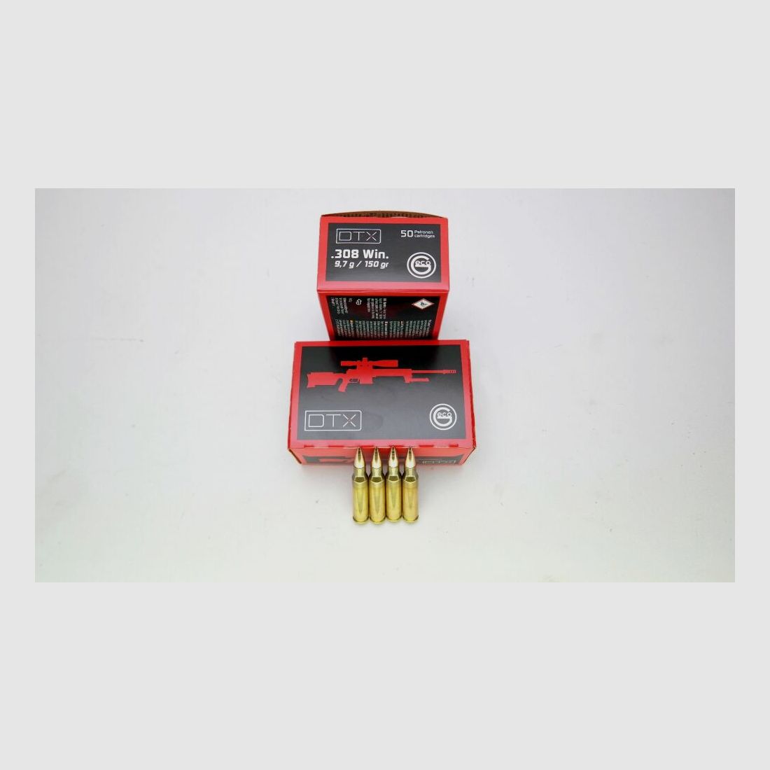 1000 Schuß Geco .308 Win DTX 150grs. im 50er Pack SOFORT VERFÜGBAR