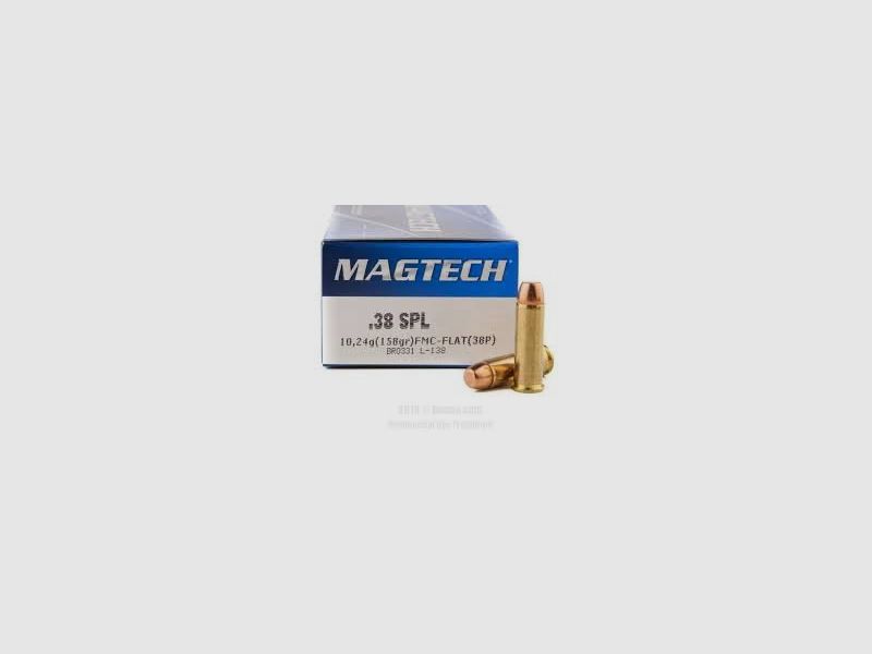 Magtech .38 Spec 158 gr Fmc 50/500 pièces, image 1 sur 2