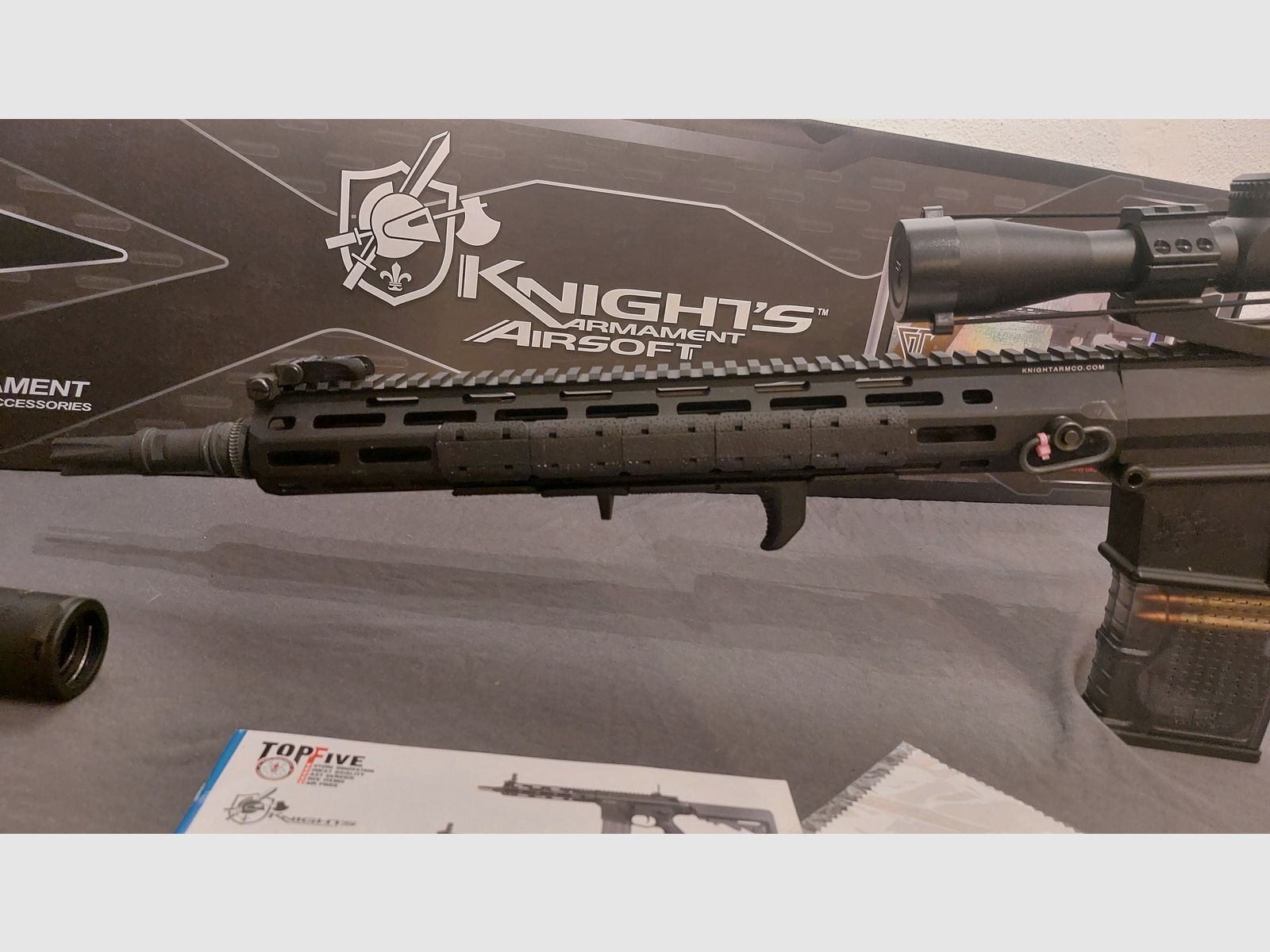 G&G SR25 E2 APC M-LOK en conversion Polarstar HPA, image 6 sur 19