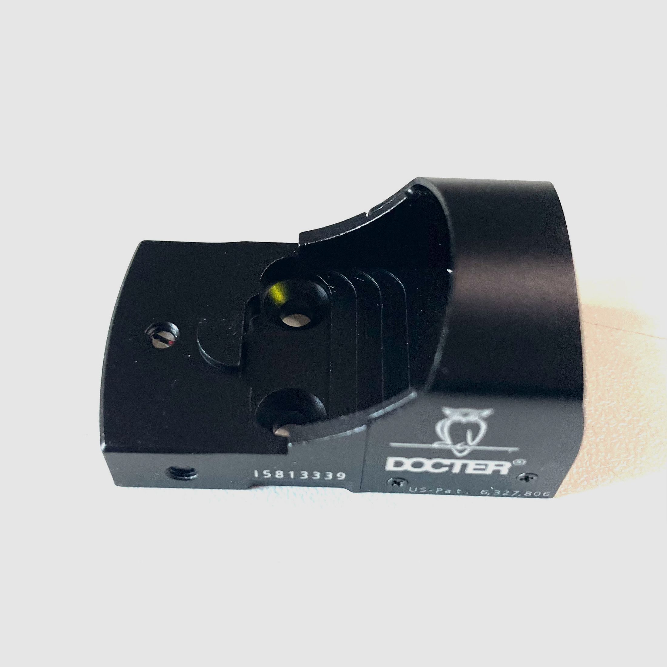 Docter sight II plus D 7.0 red dot reflex sight used with function V438
