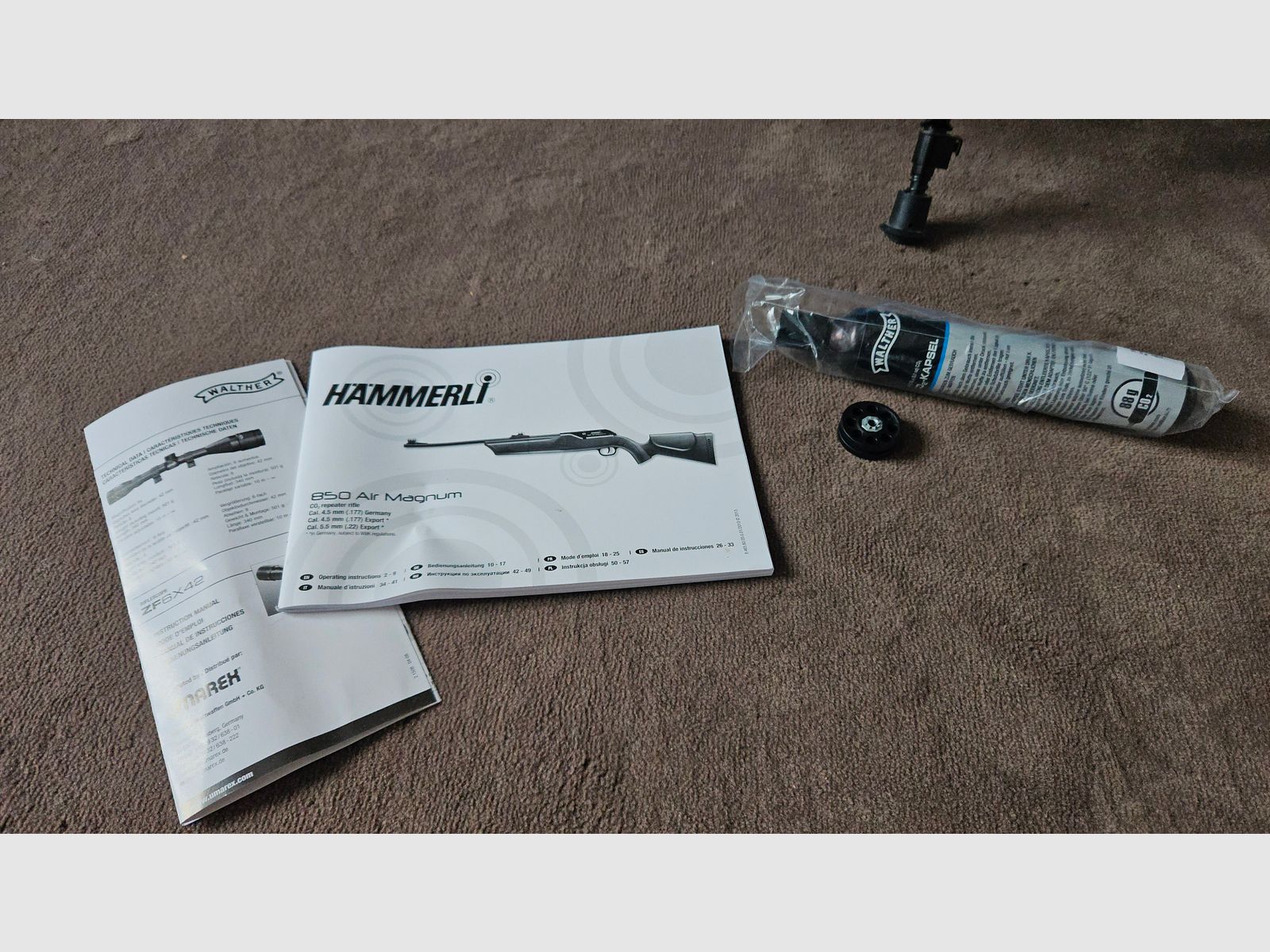 Hämmerli 850 AirMagnum CO2 Gewehr TOP Zustand