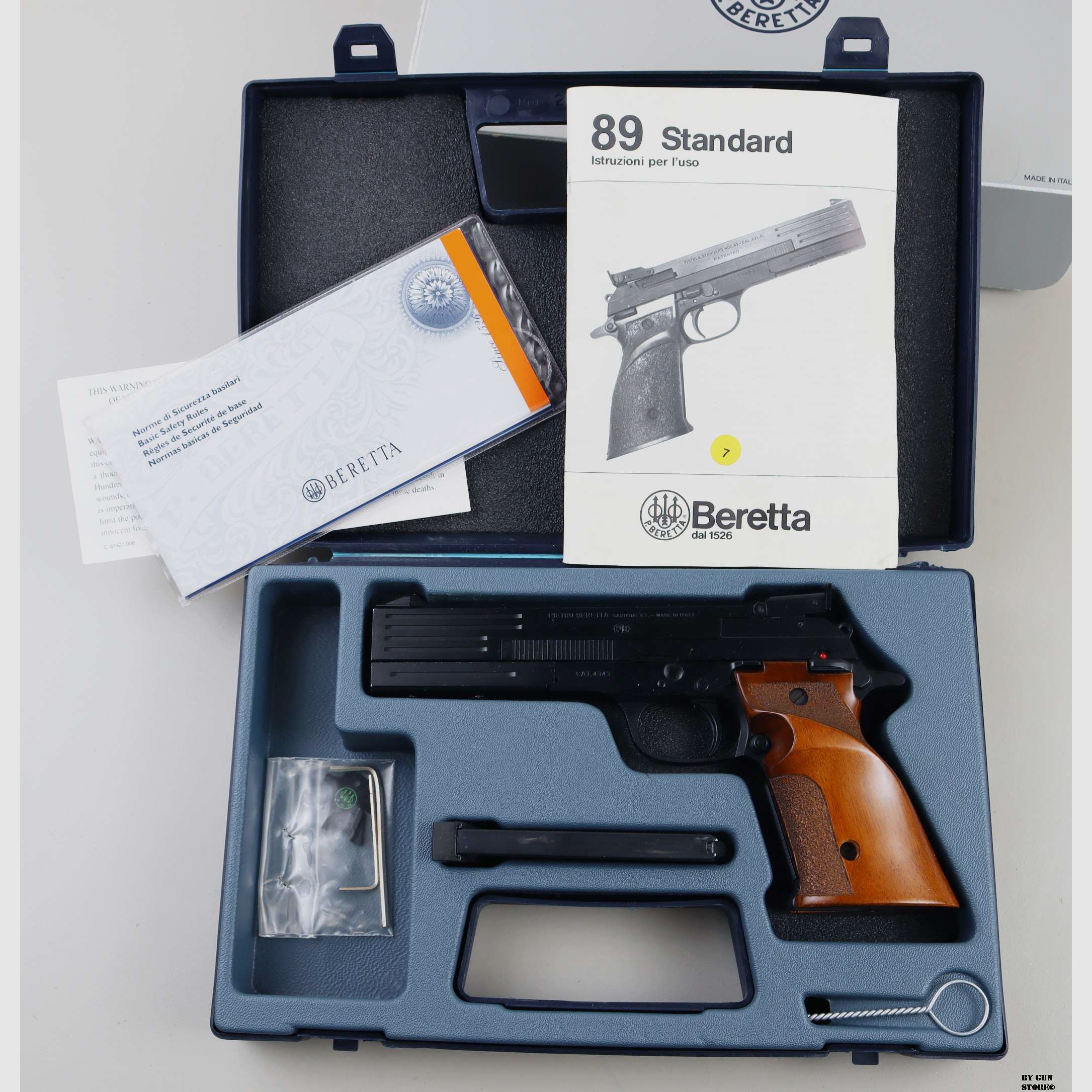 Beretta pistol mod. 89 cal. 22 Lr serial no. C17936U, image 11 of 12