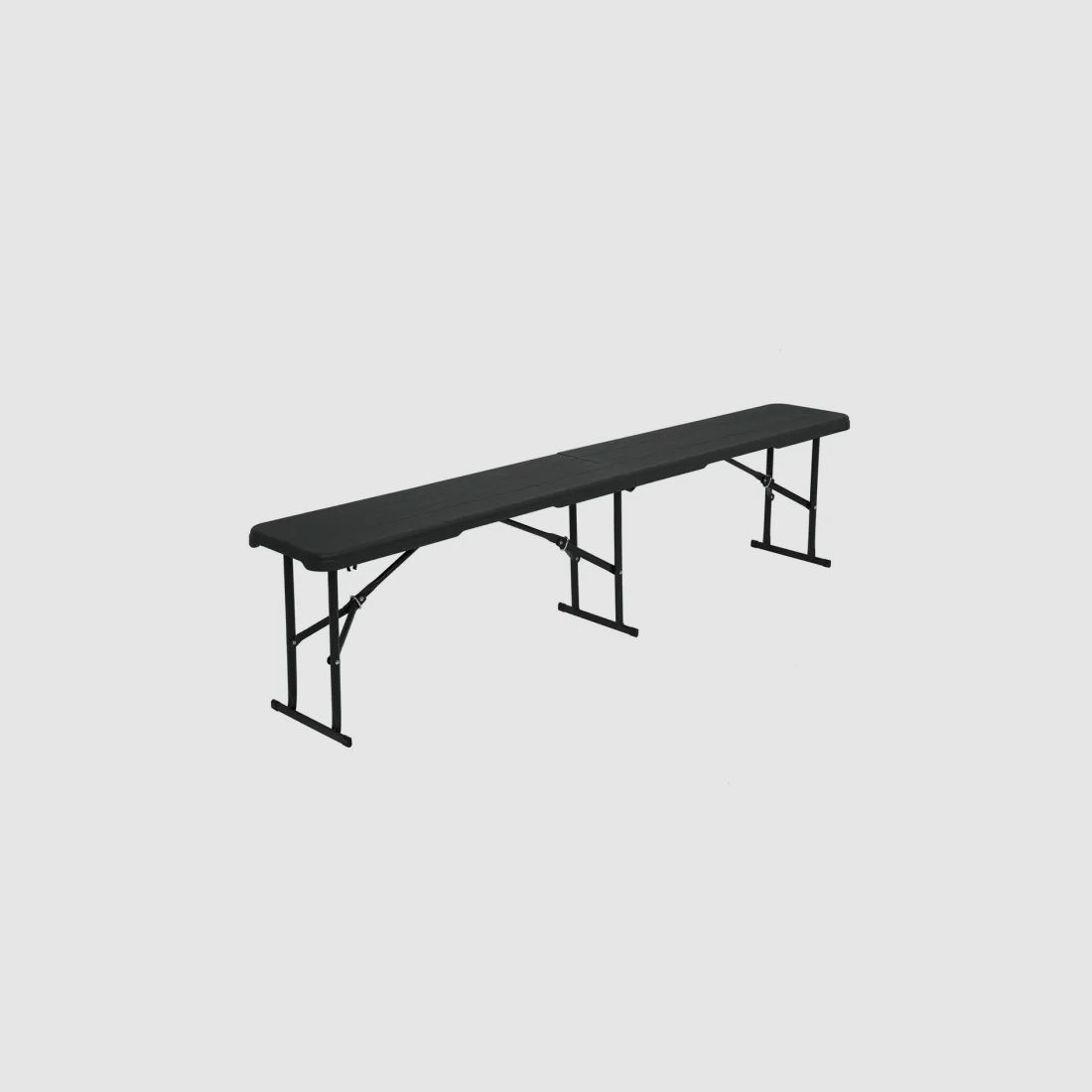 NC3404 Folding Garden Bench 183cm in Anthracite