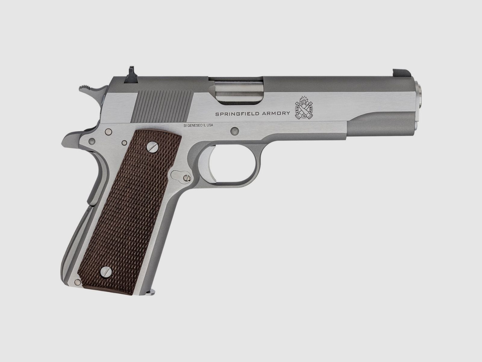 Springfield 1911 Mil-Spec .45ACP Edelstahl, Bild 2 von 6