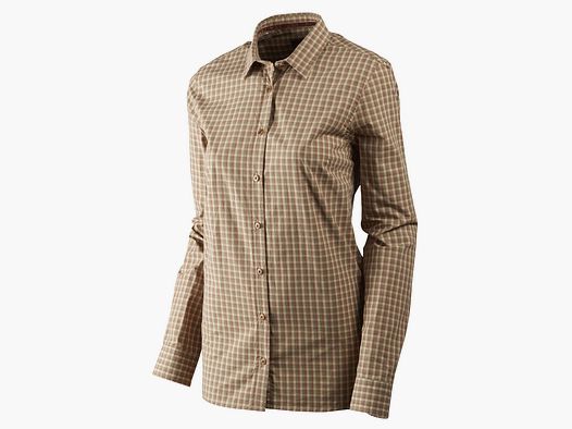 Härkila Selja Dames L/S Ruit Overhemd Moonlight Rose