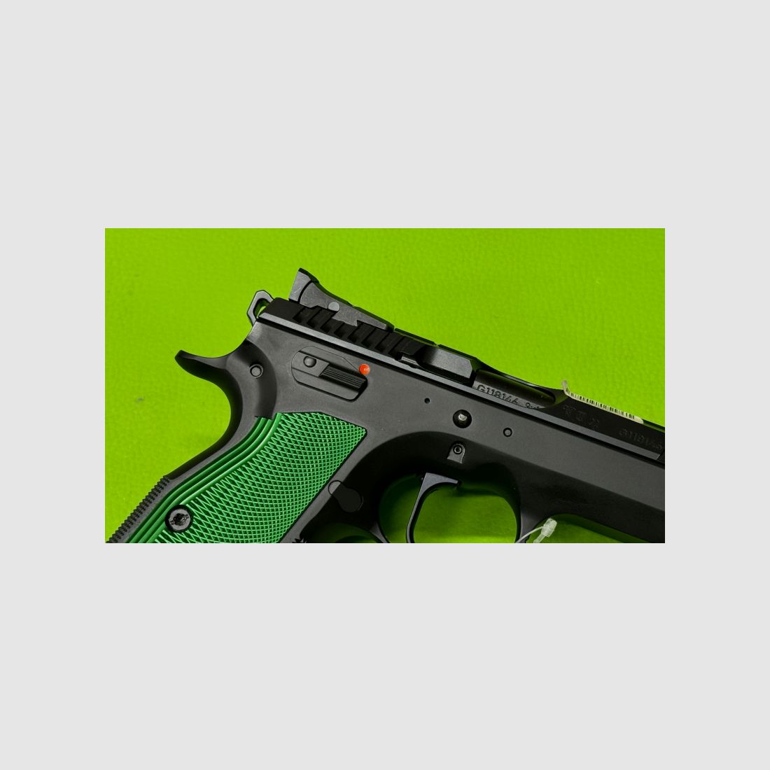 CZ TS 2 Racing Green 9mm Luger - halbautomatische Pistole - Neuwaffe