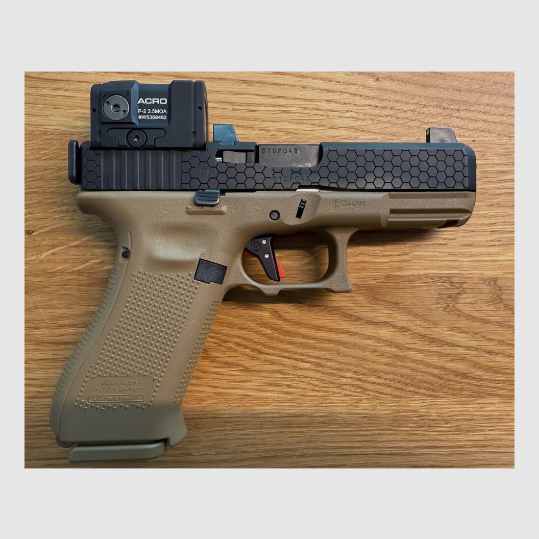 Glock Custom Peterssen Gunworks Glock 19 X Gen. 5 MOS, imagen 3 de 7