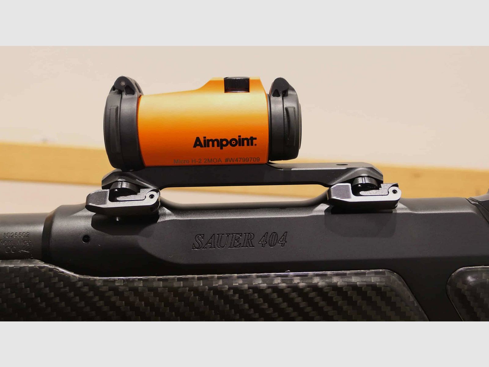 Sauer 404 XTC .7 Rem Mag con Aimpoint H2 + 2 caricatori - usato, immagine 9 di 13
