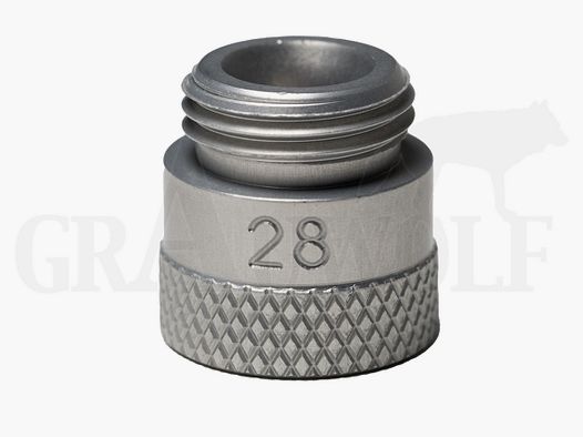 RCBS Matchmaster Pulvertrichter Adapter Kaliber 28 / 7mm