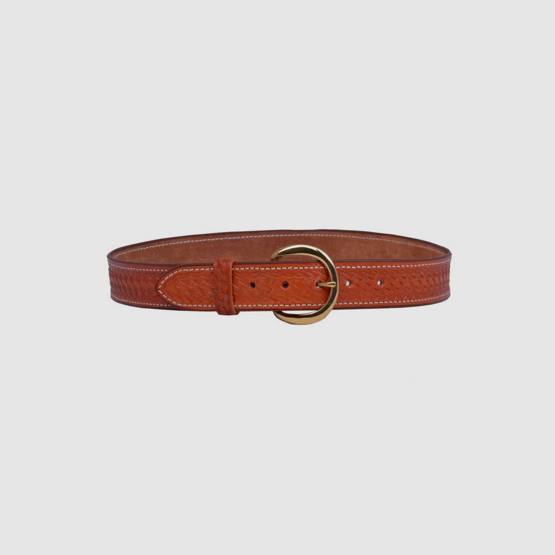 Ceinture Casual 101cm Tan Basket