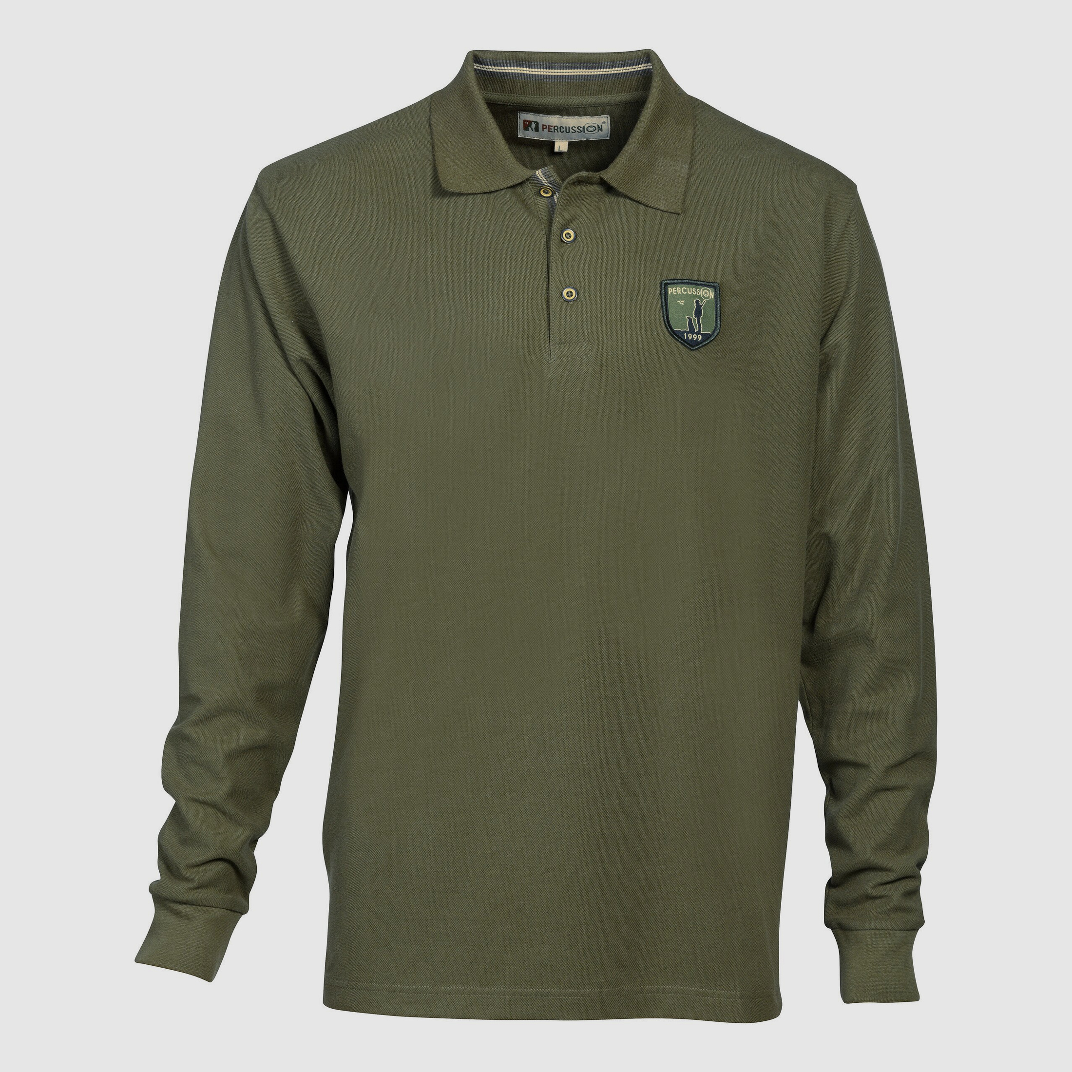 Chemise à manches longues Percussion avec broderie