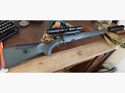 Steyr SM12 in caliber .308 with manual cocking / Meopter / Yaki