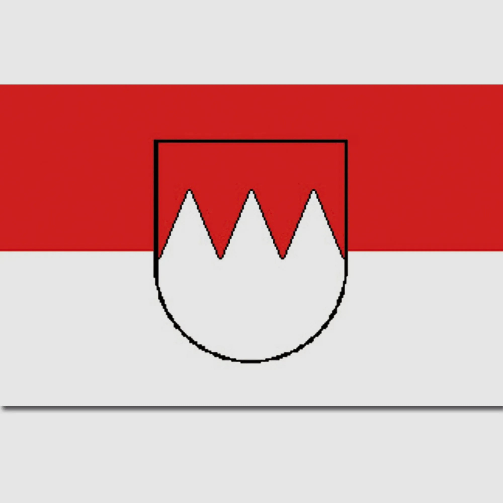 Diverse Flagge Franken