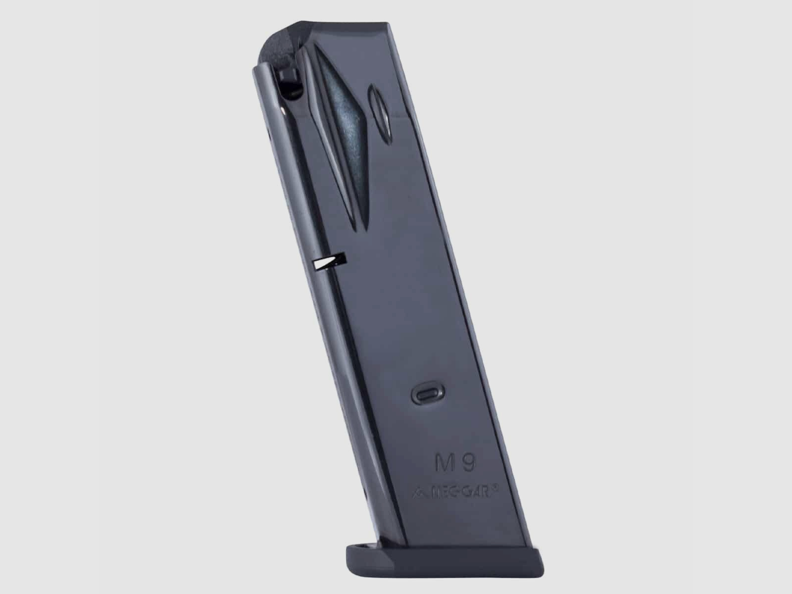 Mec-Gar Beretta 92 Magazin 9mm Luger - 15 Schuss Brüniert
