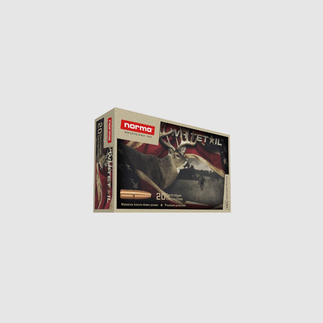 NORMA – Cartouches Métalliques – WHITETAIL 130GR