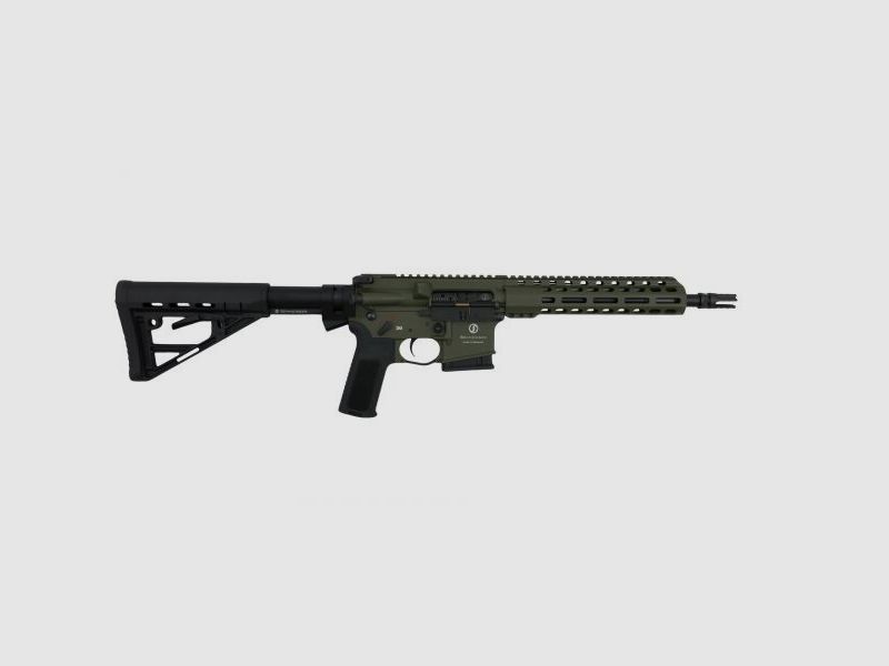 Schmeisser AR15-SF4 Sport - 10,5" OD Vert - .223 Rem - Crosse à ressort