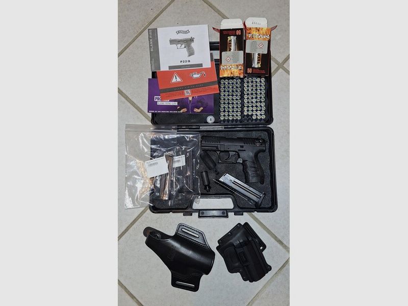 Walther P22Q Megaset bitte anschauen