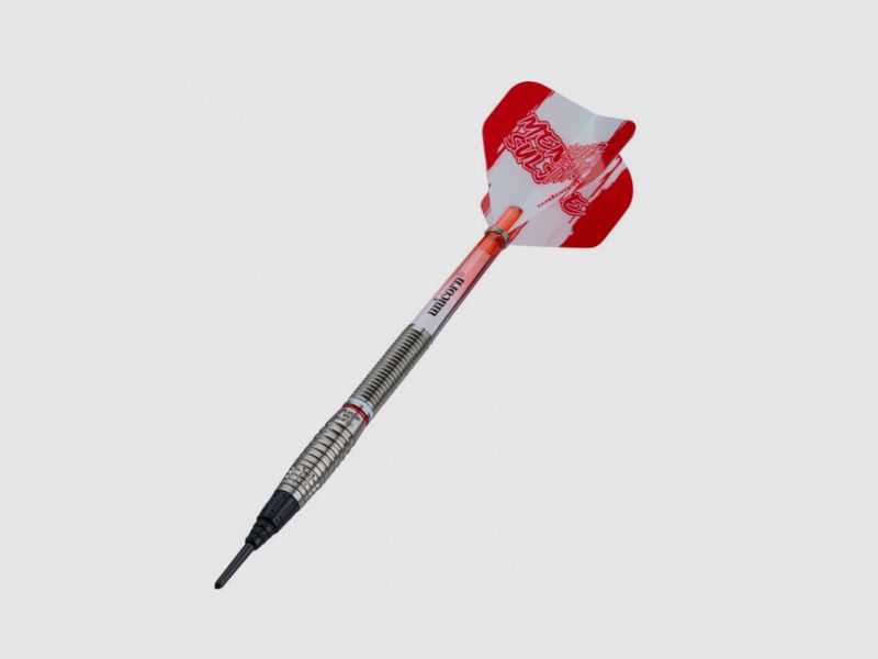 UNICORN – Mensur Suljovic 80% Wolfram Soft Tip Dart 18g, Bild 3 von 5