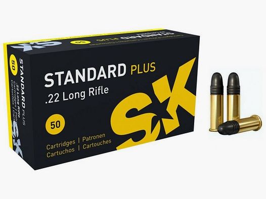 Cartouches SK Standard Plus cal. 22 LR x 1000