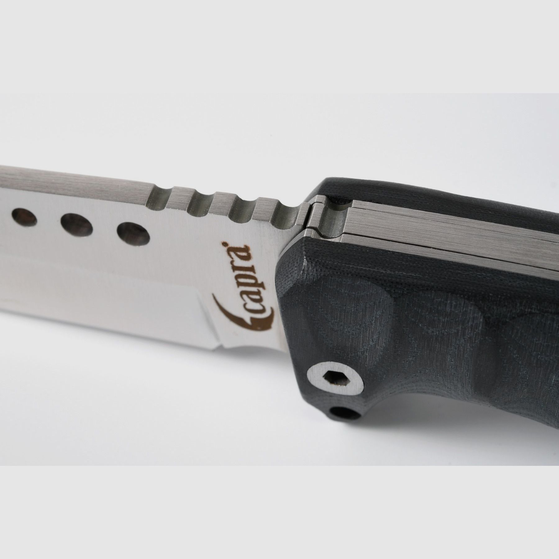capra Jagd-Klappmesser "UETLIBERG" Micarta schwarz, Bild 12 von 20