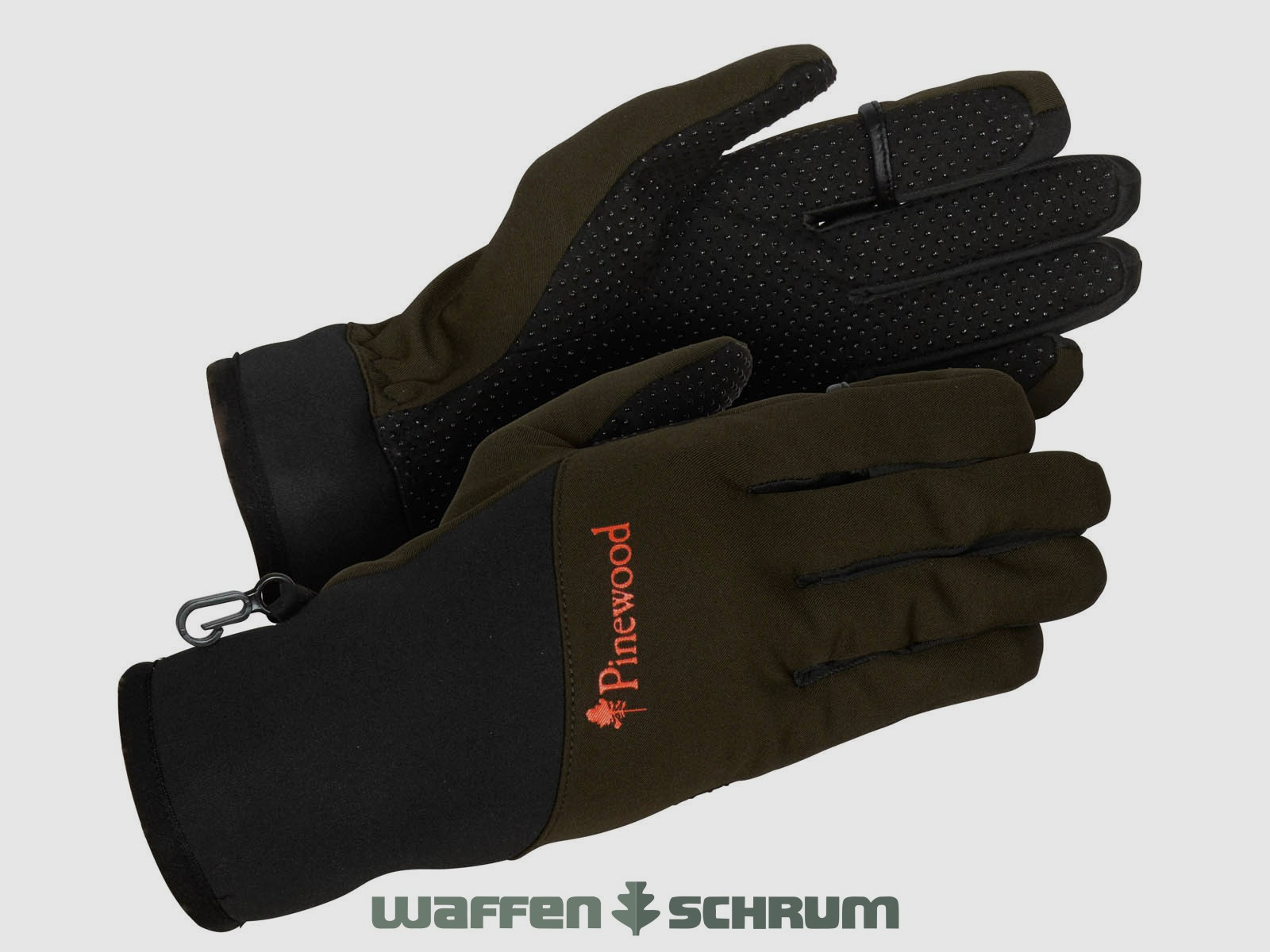 Pinewood Handschuh Hunters Neoprene  MossGreen/Black