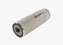 Q-WORKS X Pro Schalldämpfer - Raw Titan - .223 - M16x1