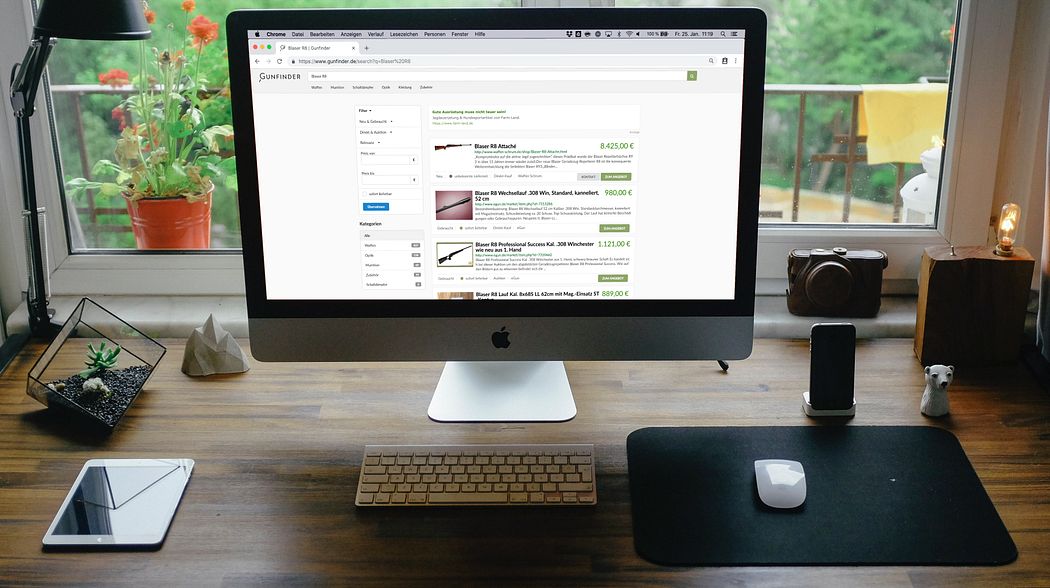 Gebrauchte und neue Waffen online kaufen: Wie funktioniert eigentlich Gunfinder?