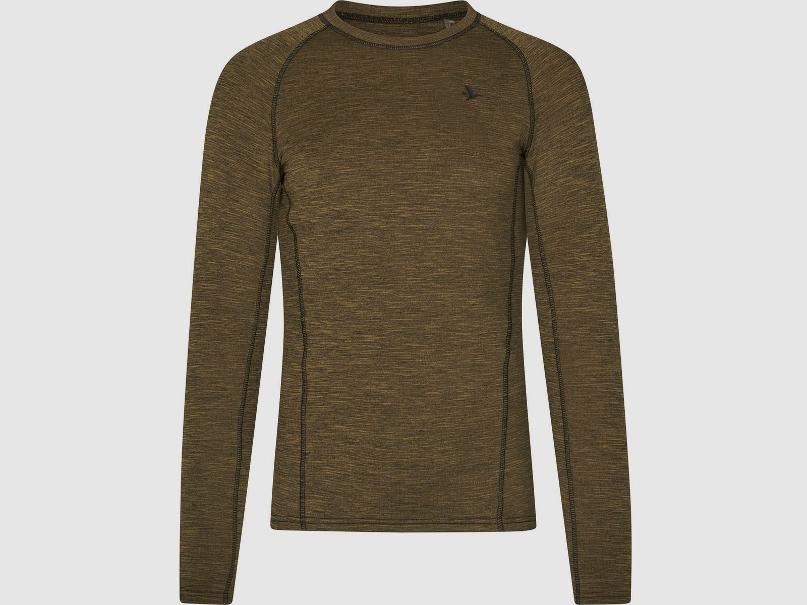 Seeland Langarmshirt Aia Peak Military Olive Melange